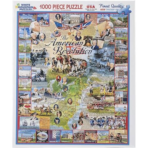 White Mountain Puzzles American Revolution 1000 Piece