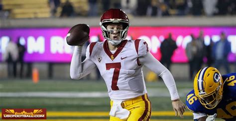 Usc Trojans Final Qb Report Miller Moss