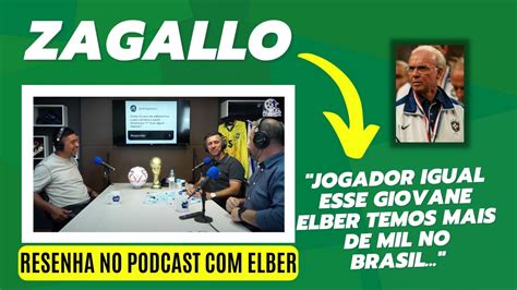 Zagallo Na Fran A Tirou O Elber Em Entrevista E Depois Voltou Atr S O