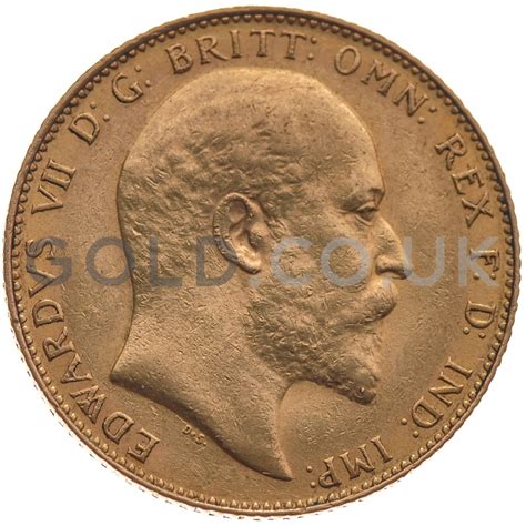 Buy A 1909 Edward VII Sovereign From Gold Co Uk From 472 50