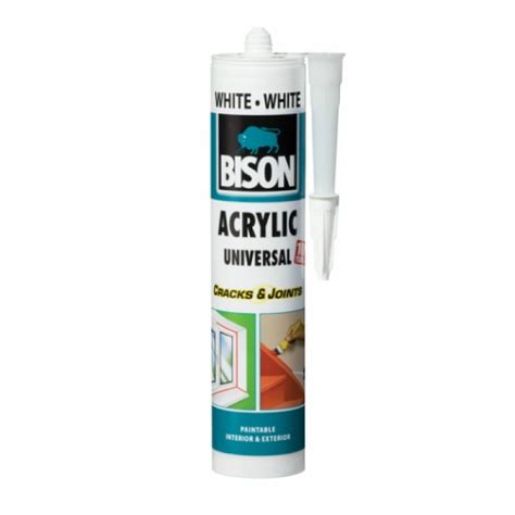 Bison ACRYLIC Universal 300ml Akrila hermētiķis