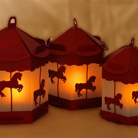 3d Carousel Svg Etsy