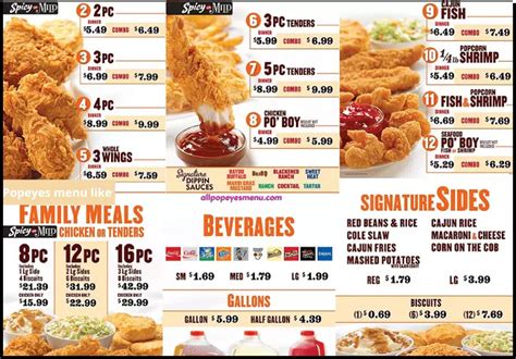 Popeyes Menu With Prices In 2022 Food Menu Prices XXX Porn Sex Pics