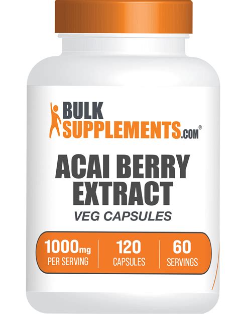 Acai Berry Capsules - Super Antioxidant Herbal Supplement