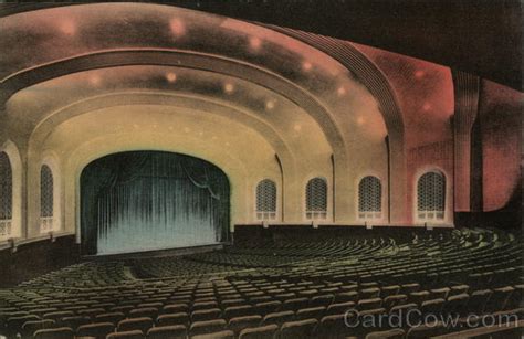 Auditorium, Looking toward Stage, Indiana University Bloomington, IN ...