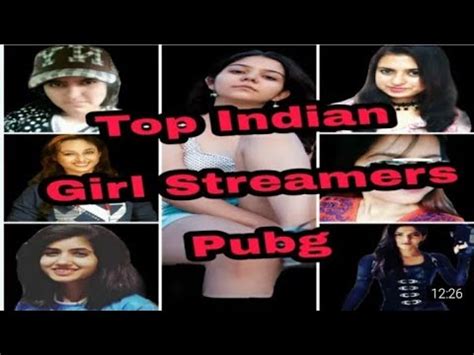 Top Pubg Mobile Girls Streamers Best Female Streamer In India