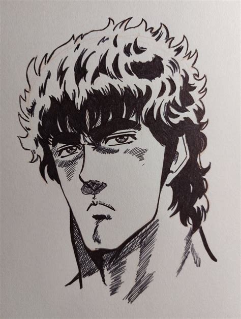 Kenshiro Hokuto No Ken Drawn By Pompontib Danbooru