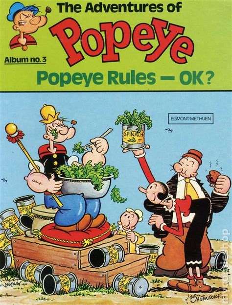 Popeye The Sailor Man Comic Strip