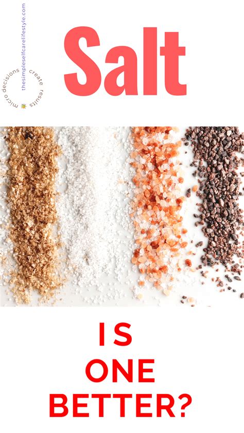 Salt vs Iodized Salt - The Simple Self Care Lifestyle