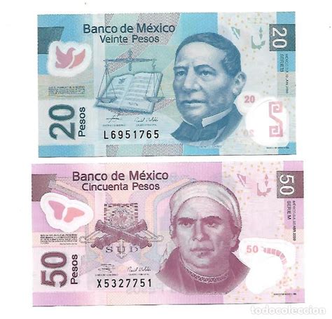 ¿nuevos Billetes De 20 Y 50 Nacional Cultura