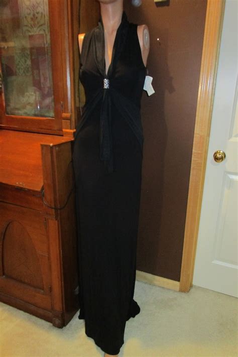 Neiman Marcus Nwt Vintage Evening Gown Yigal Blac Gem