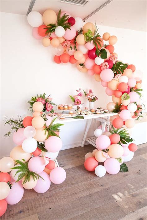 16 Balloon Garland Party Ideas - Pretty My Party