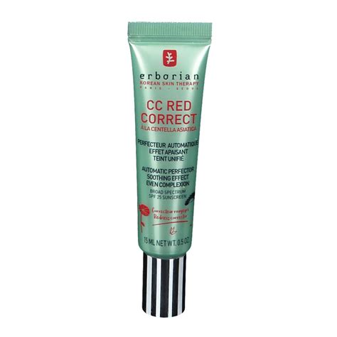 erborian CC Red Korrekte Anti Rötungs Creme 15 ml Shop Apotheke