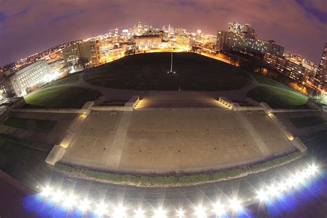 Kansas City Skyline one winter night Photograph by Sven Brogren