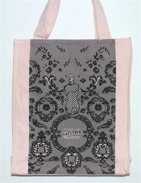 Jean Paul Gaultier Classique Tote Shopping Bag Pink And Black New In Pack £12 99 Picclick Uk