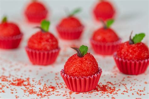 Brigadeiro de Morango Mavalério