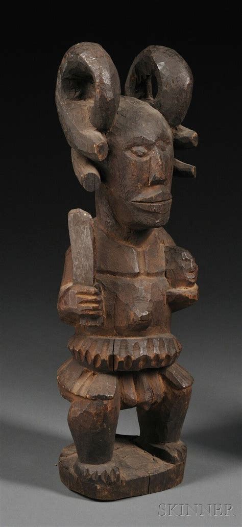 Igbo Ikenga Madu Warrior Right Hand Altar Figure Nigeria