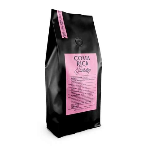 Costa Rica Tarrazu 250 Gram Filtre Kahve A Roasting Lab