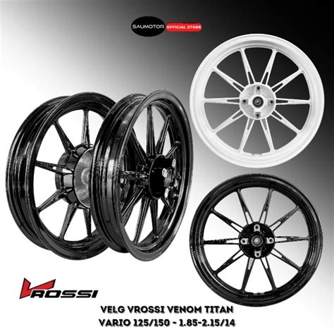 Jual Velg Vrossi Venom TITAN Velg Palang 10 Vario 125 150 Ring 14