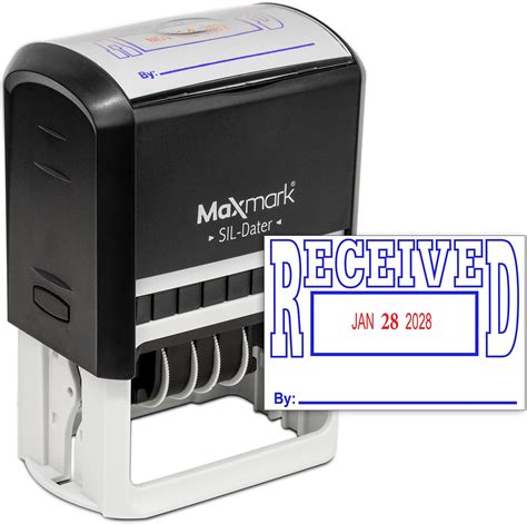 Amazon Trodat Professional Self Inking Date Stamp With