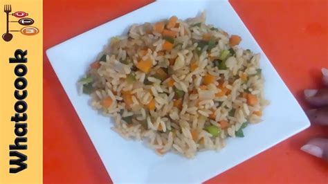 How To Make 🇹🇹 Trinidad Vegetable Fried Rice Youtube