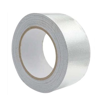 Cloth Hot Melt Fiberglass Aluglass Alu HVAC Aluminum Foil Glass Cloth