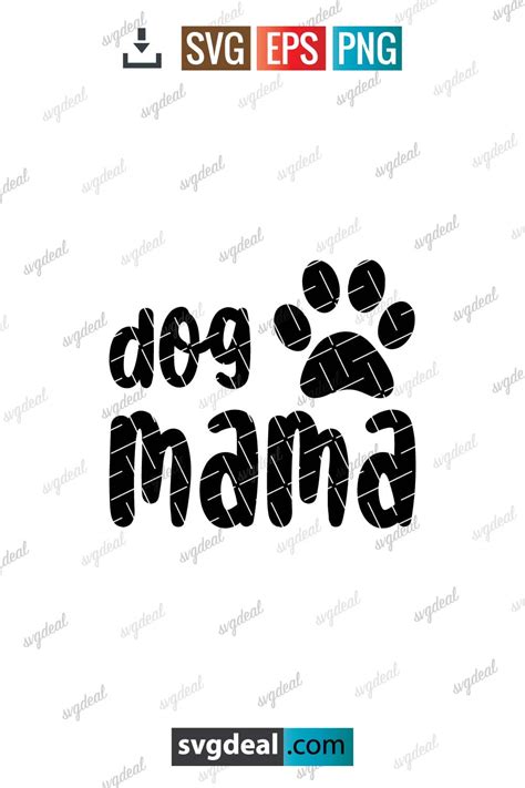 Free Dog Mama Svg - SVGDeal.com