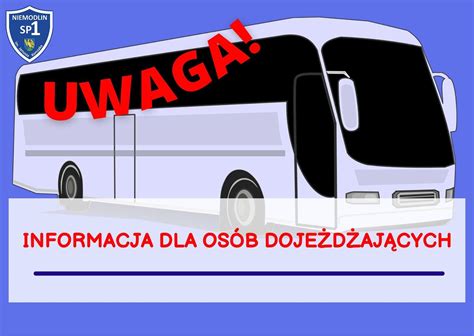 Rozk Ad Jazdy Autobusu Szkolnego W R Szk Szko A Podstawowa