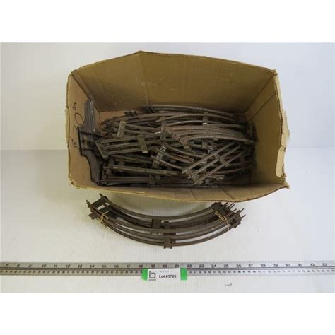 Vintage Toy Train Tracks (rusted) - Bodnarus Auctioneering