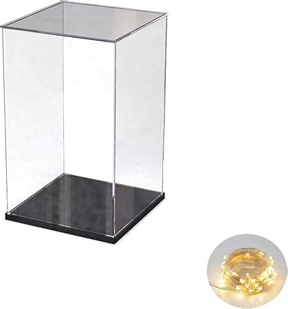 Acryl Vitrine Mit Basis Holz Kunststoff Vitrinen F R Sammlungen