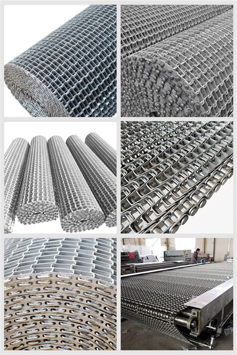 Stainless Steel Honeycomb Flat Wire Conveyor Belts