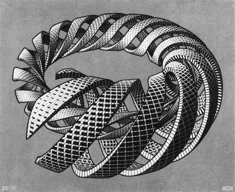 Spirals, 1953 - M.C. Escher - WikiArt.org