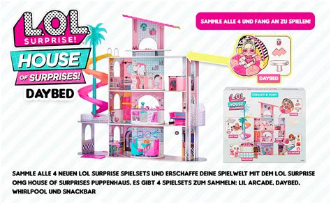 L O L Surprise Omg House Of Surprises Serie Spielset Mit Modepuppe