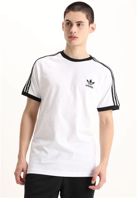 Adidas Originals 3 Stripes Tee Unisex Camiseta Estampada White