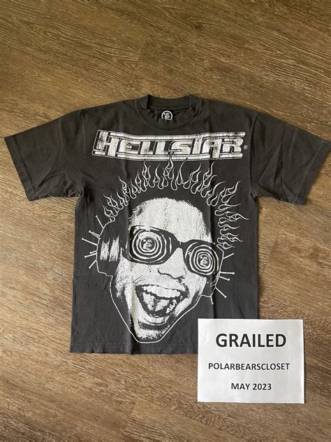 Hellstar Hellstar Rage Tee Black Grailed