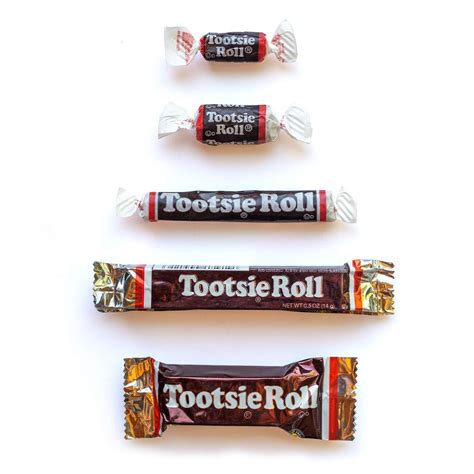 Tootsie Roll Mega Mix 5 Classic Chocolatey Shapes And Sizes 4lb Pack