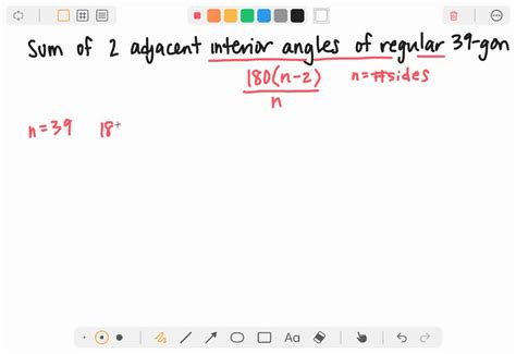 Solved Sum Of The Angle Of A Polygon Is 4320 Then What Is The Sum Of