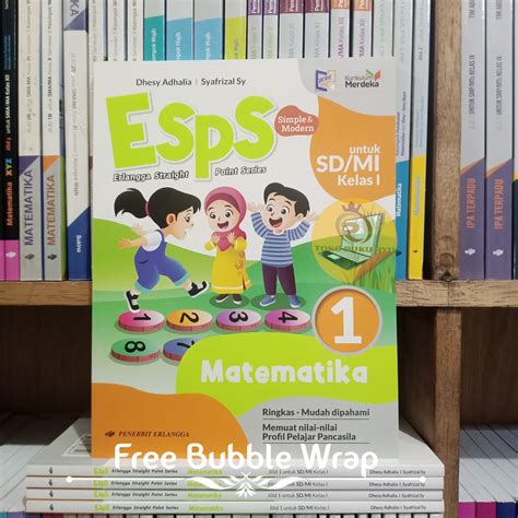 ESPS MATEMATIKA KELAS 1 SD KURIKULUM MERDEKA ERLANGGA Lazada Indonesia