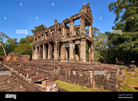 Ancient Of Prasat Preah Khan Temple At Angkor Wat Complex Angkor Wat