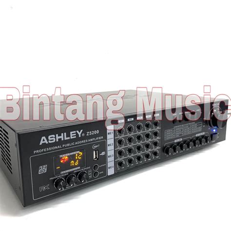 Jual Power Ampli Ashley Z Original Amplifier Z Ashley Shopee