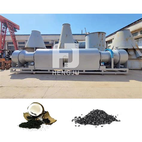 Rice Husk Activated Carbon Furnaces Regeneration Furnace Carbonization