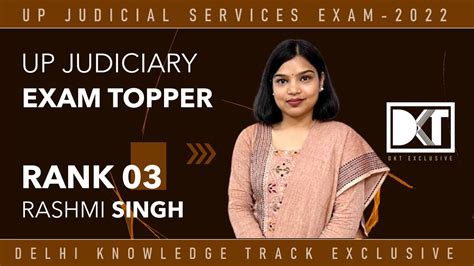 Rank Up Judicial Services Exam Rashmi Singh S Strategy To