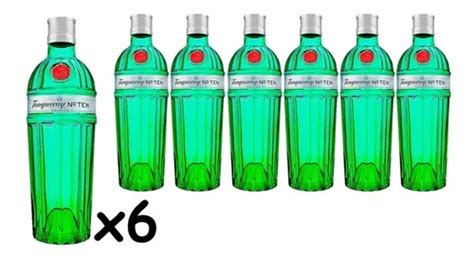 Caja Ginebra Tanqueray Ten 700 Ml 6 Piezas MercadoLibre