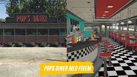 Pops Diner Mlo Fivem Interior And Map For Roleplay Fivem Mlo Shop