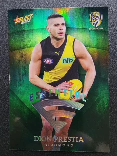 2023 AFL SELECT Footy Stars Dion Prestia Green Essential 035 250