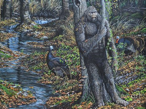 The Legend Of Gobble Creek Painting By Michael Wawrzyniec Fine Art