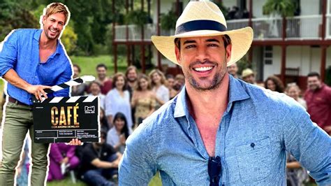 Cenas Exclusivas Das GravaÇÕes De CafÉ Com Aroma De Mulher William Levy E Elenco Nos