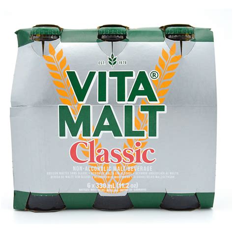 Vita Malt Pack De 6 Bouteilles De 33cl Classic Boisson Sans Alcool