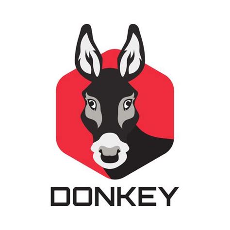 donkey logo 345410 Vector Art at Vecteezy