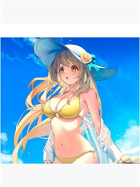 Izayoi Nonomi Bikini Blue Archive Lewd Ba Sexy Tits Boobs Panty Lewd